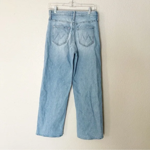 Mother Jeans The Dodger Ankle Slouch Loose Straight Leg Light Wash Size 25 - Picture 6 of 9